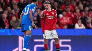 Illustration : Benfica - Real Madrid : Gianluca Prestianni contre-attaque apr&egrave;s la pol&eacute;mique