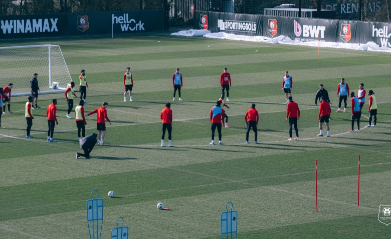 Illustration : "Stade Rennais : Une pluie de bonnes nouvelles pour Haise avant le TéFéCé !"