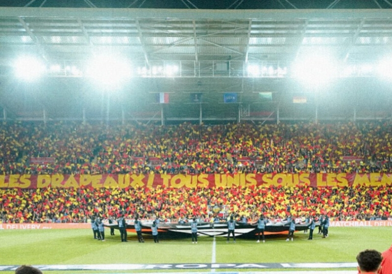 Illustration : RC Lens : Après l’agression d’un supporter du LOSC, la réaction admirable du peuple sang et or