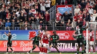 Illustration : "Stade Brestois - RC Lens : Le résumé et les buts en vidéo (3-3) - Ligue 1 J30"