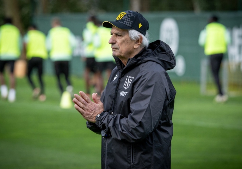Illustration : FC Nantes : "Je ne suis plus capable de parler", le craquage de Coach Vahid après la relégation