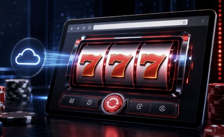 Illustration : "Machine à sous 777 sans téléchargement : jouer directement en ligne"