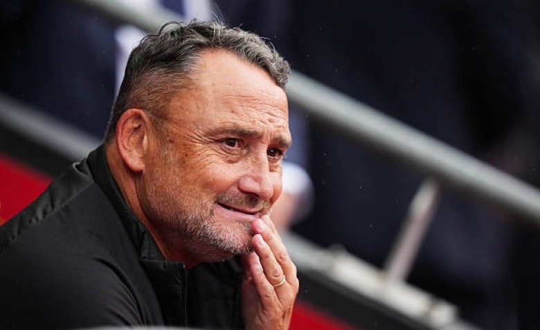 Illustration : "Stade Rennais : « Soit il apprend vite soit on le change » Franck Haise allume un de ses joueurs après la victoire"