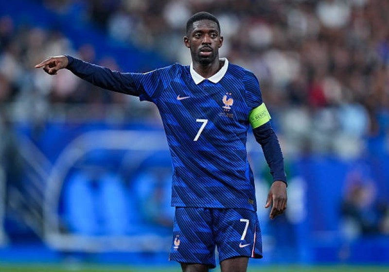 Illustration : Equipe de France : Le naufrage d'Ousmane Dembélé chez les Bleus