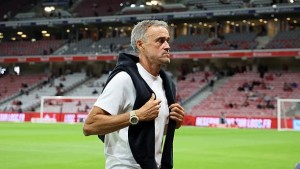 Illustration : Équipe de France : Luis Enrique salue les premiers résultats de Zinedine Zidane