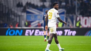 Illustration : Mercato OM : Vers un prêt ou une vente bradée pour Faris Moumbagna en janvier ?